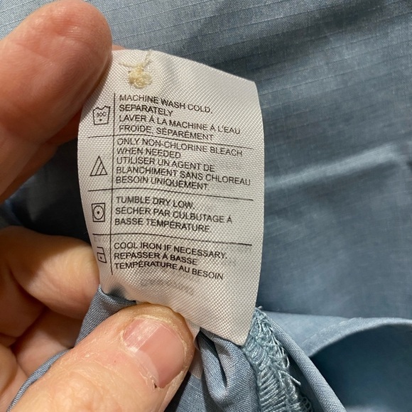 The American Outdoorsman Golf sleeveless collared  half-button UV 40 Blue size M - Picture 14 of 15